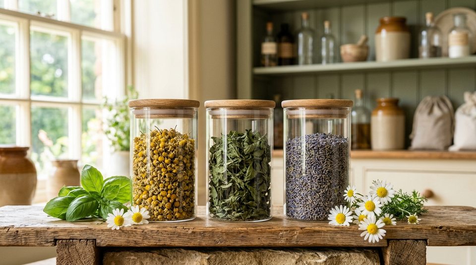 Your first herb cupboard.