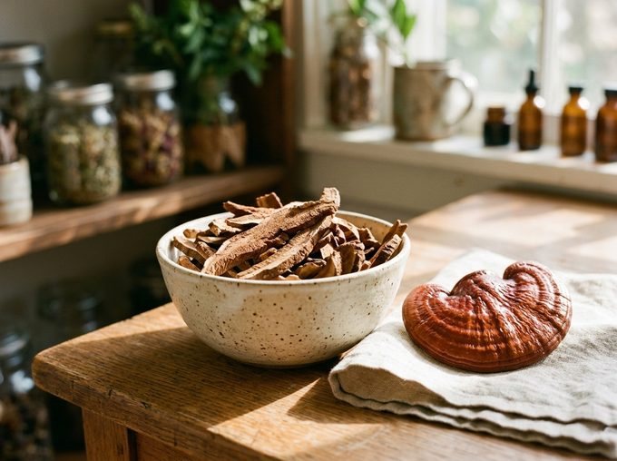 Red Reishi (Ganoderma lucidum)